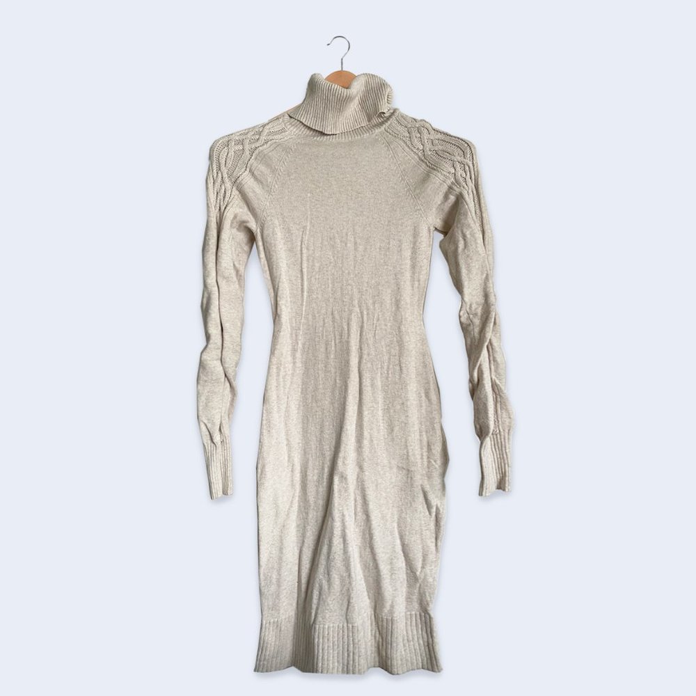 XS Sweater Turtleneck Dress